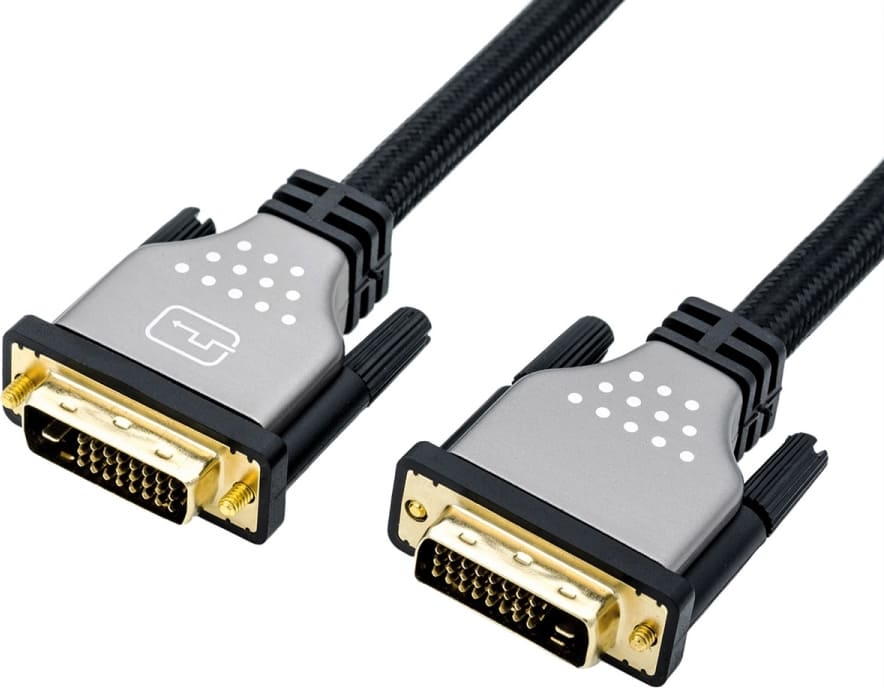 DVI (24+1) kabelis Dual Link, M