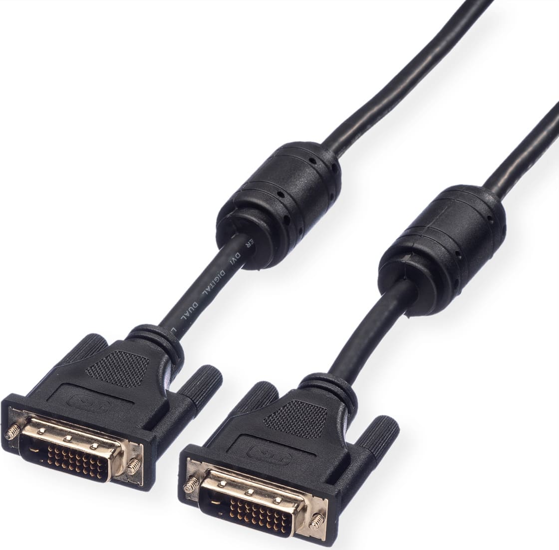 Roline DVI kabelis,DVI M-M, Dual