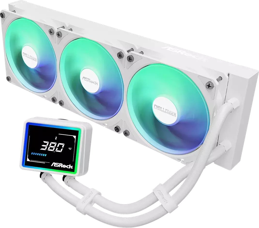 Dzesēšana CPU ASRock Challenger White 360