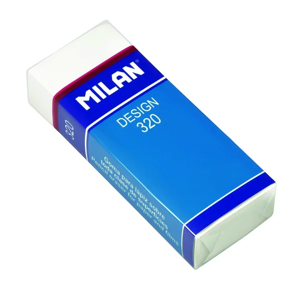 Dzēšgumija Milan 320, plastikas, 6.1x2