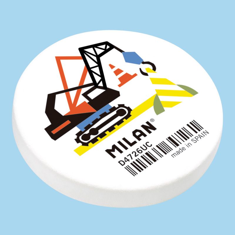 Dzēšgumija Milan D4726UC, balta (MILCNMD4726UC) |