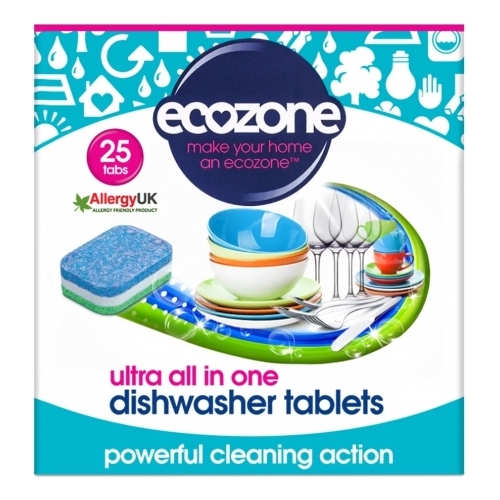 ECOZONE trauku mazgājamās mašīnas tabletes Ultra