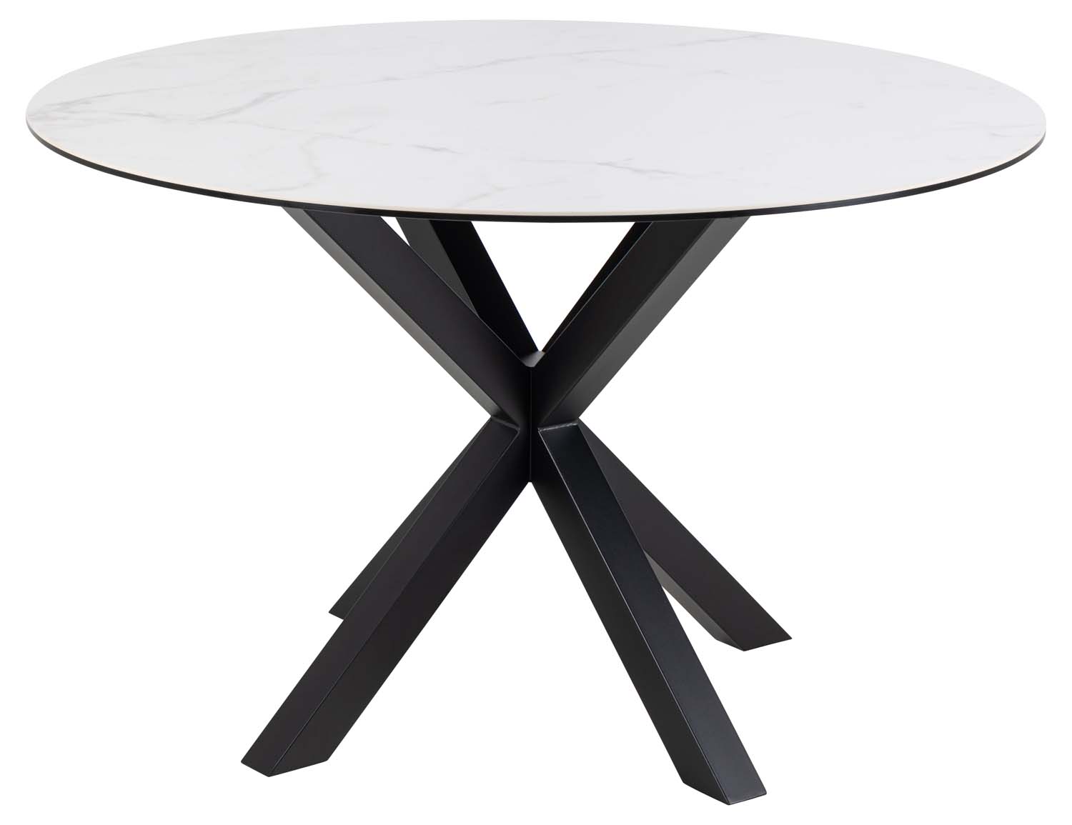 Ēdamistabas galds HEAVEN D119xH75,5cm, balts