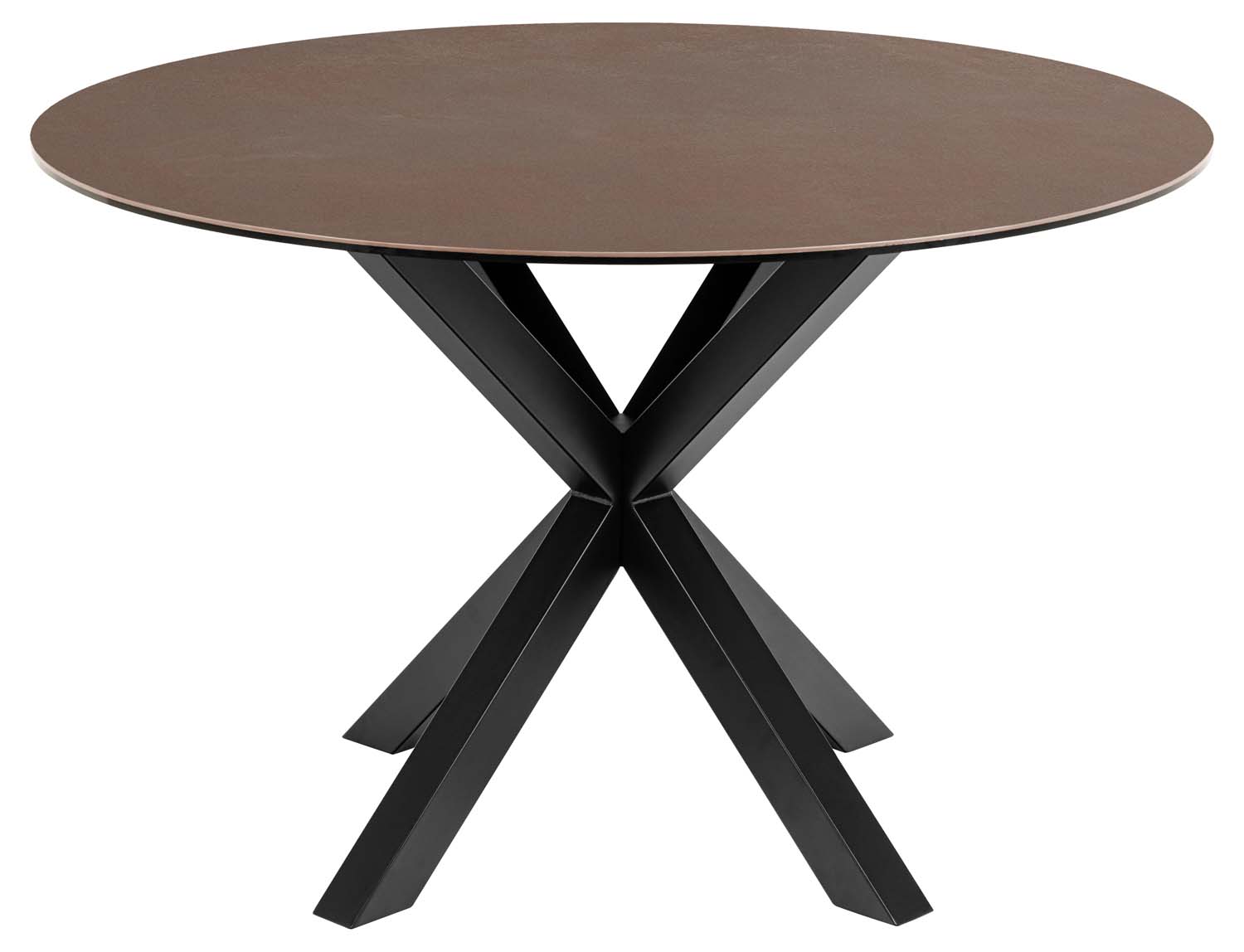 Ēdamistabas galds HEAVEN D119xH75,5cm, brūns