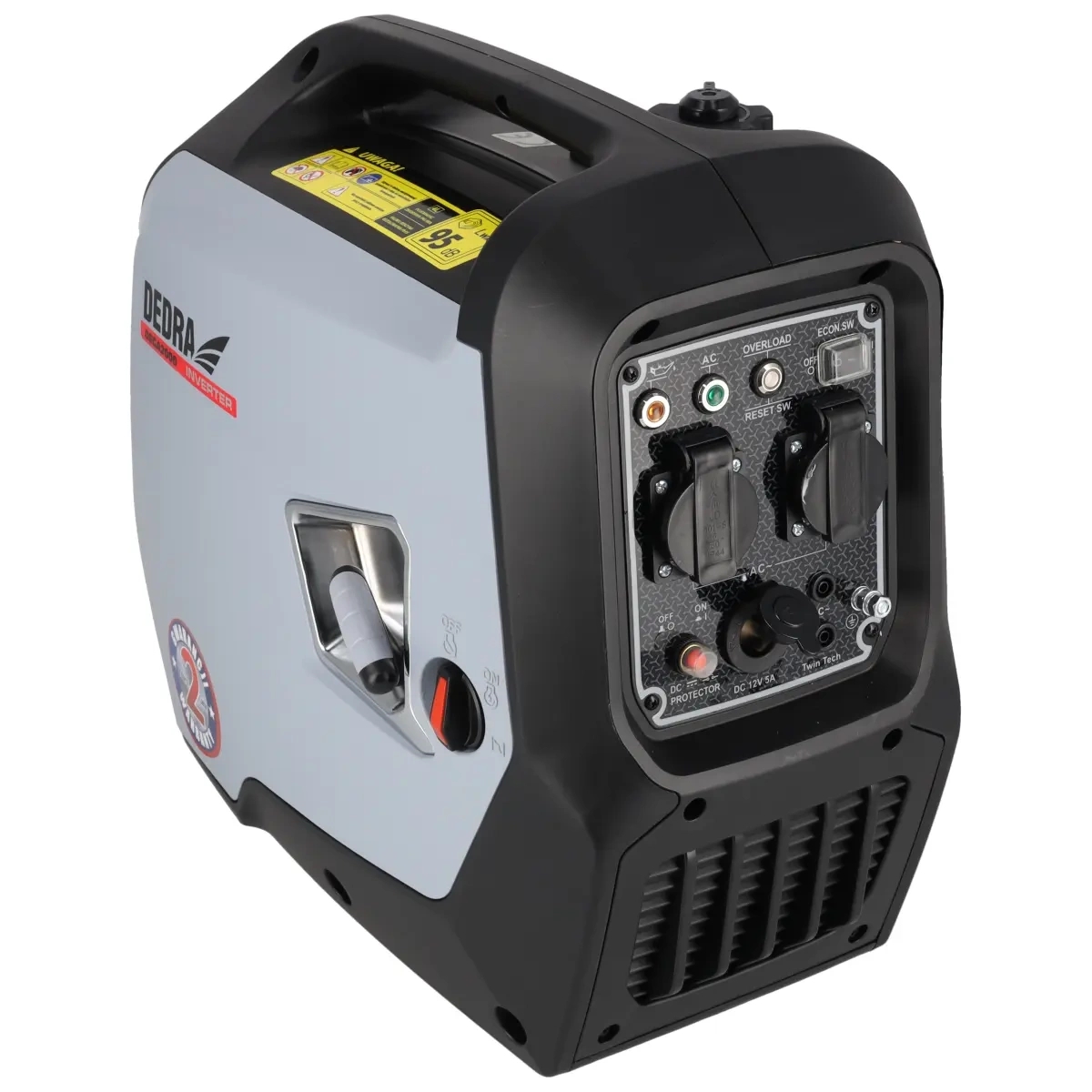 DEDRA Elektrogenerators, jauda 2,0 kW