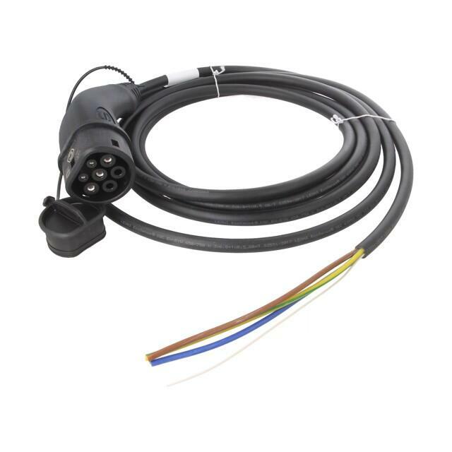 HARTING EMobility: cable; 1x0.5mm2,3x6mm2