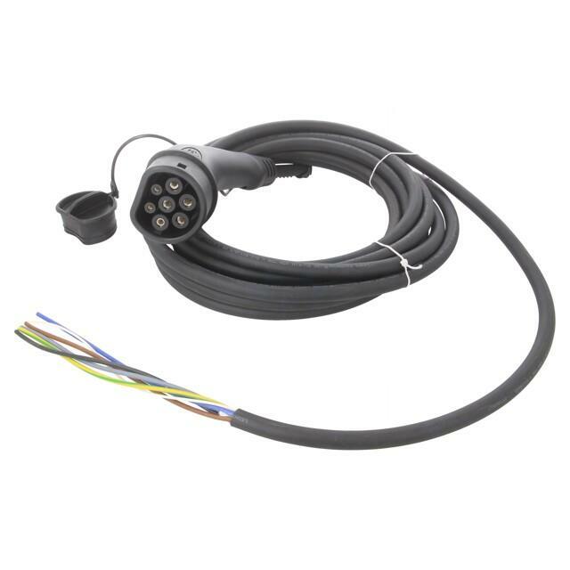 HARTING EMobility: cable; 1x0.5mm2,5x2