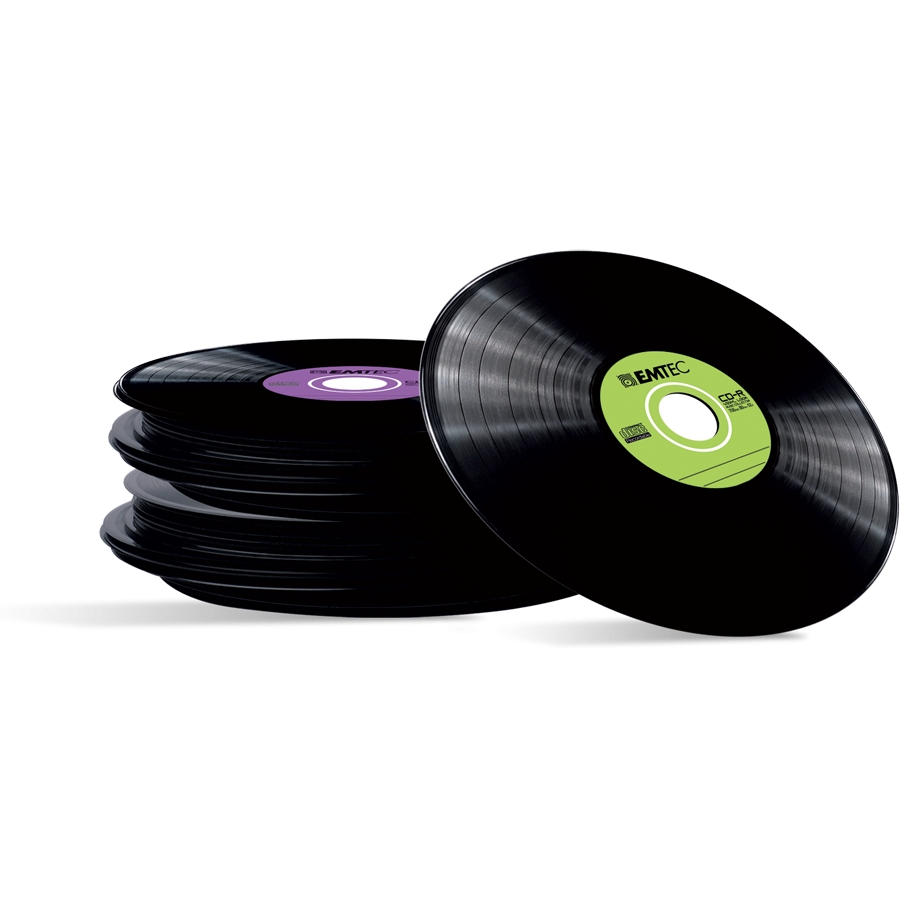 Emtec CD-R  700MB  10pcs 52x Vinyl
