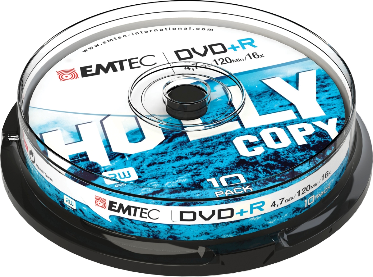 Emtec DVD+RW 4,7GB 1-4x Holly