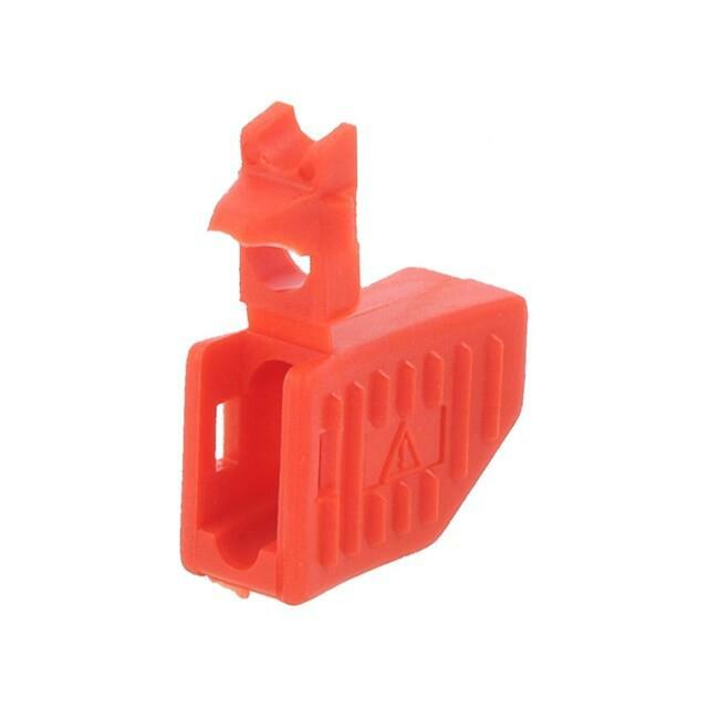 STAUBLI Enclosure for connectors: banana; red