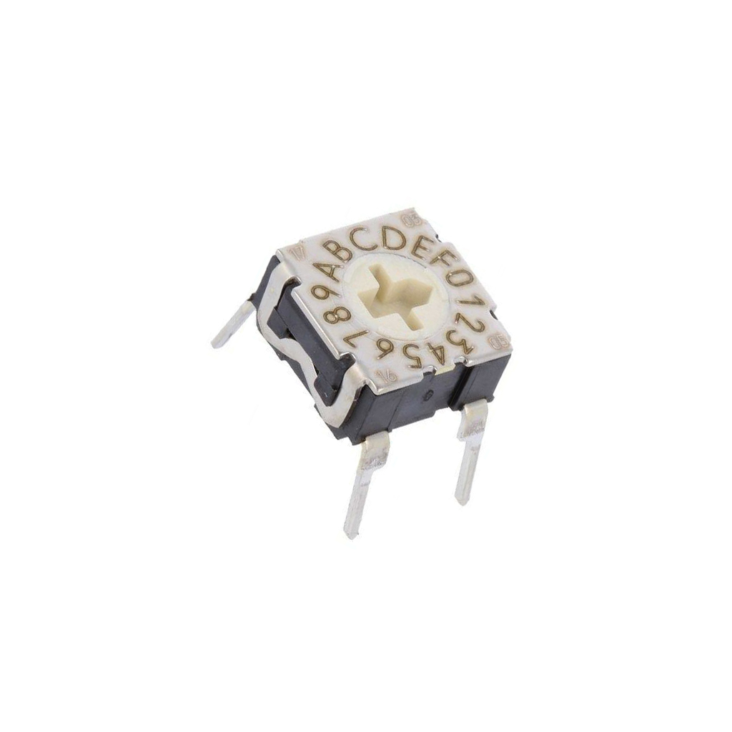 C&K Encoding switch; HEX/BCD; Pos: 16