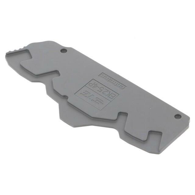TE CONNECTIVITY End piece; Entrelec; dark