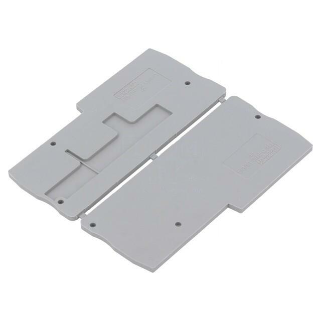 PHOENIX CONTACT End piece; grey; L: