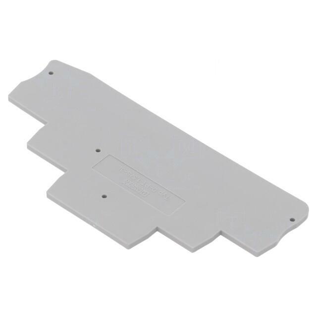 PHOENIX CONTACT End piece; grey; PT