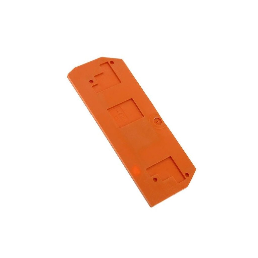 WAGO End piece; orange; 283 |