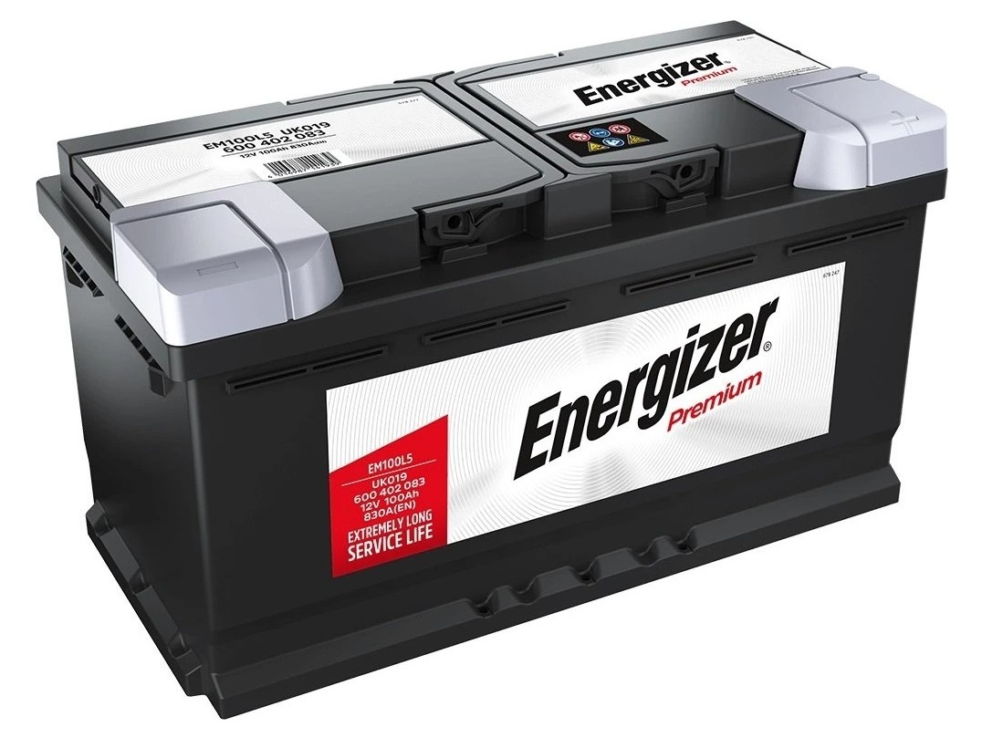 ENERGIZER Premium EM100-L5 12V 100Ah 830A(EN)
