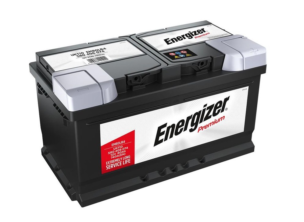 ENERGIZER Premium EM80-LB4 12V 80Ah 740A(EN)