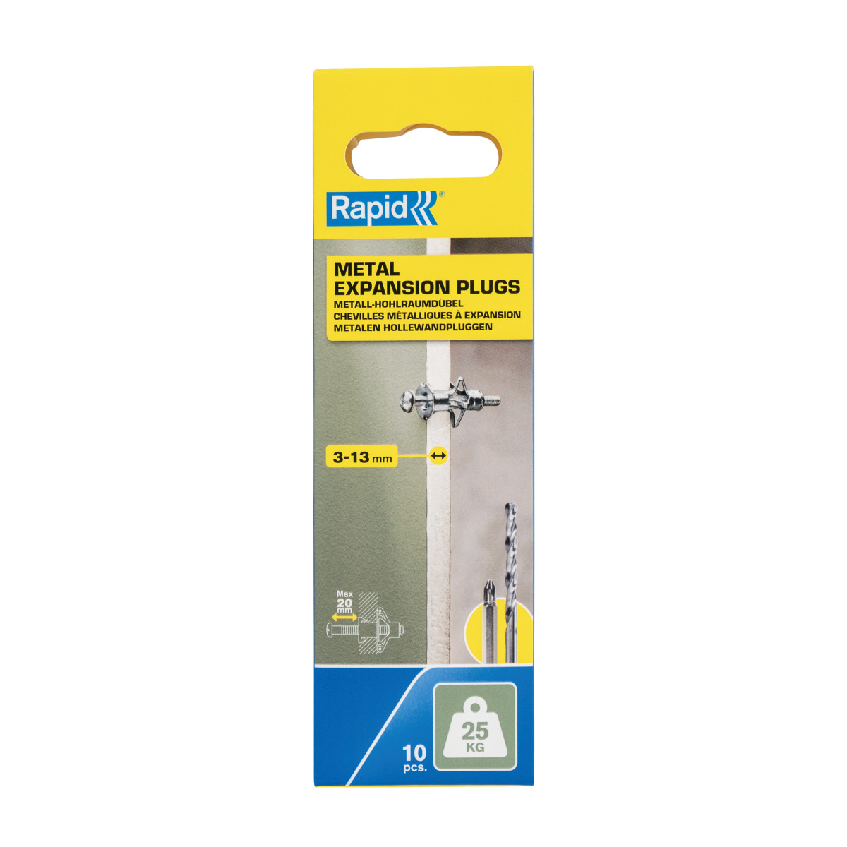 Enkuri 3-13 mm biezām sienām, Rapid