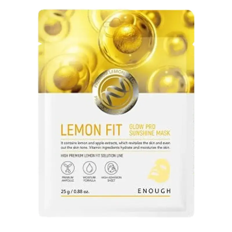 ENOUGH Lemon Fit Glow Sunshine Mask