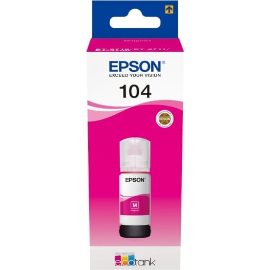 EPSON 1LB 104 EcoTank Magenta ink