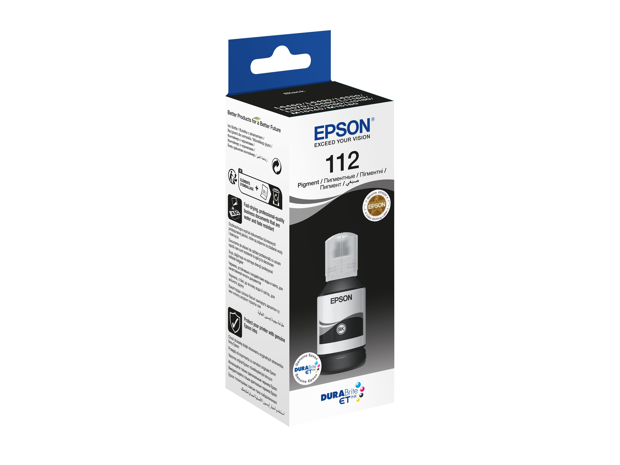 EPSON 4LB 112 EcoTank Pigment Black