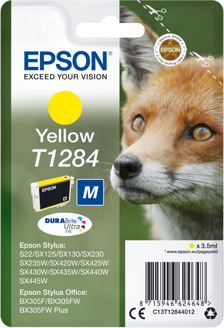 Epson Fox T1284 tintes kārtridžs 1
