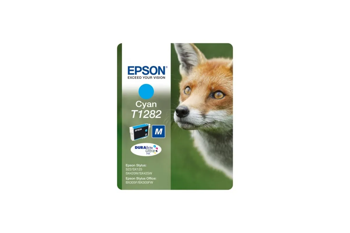 Epson Fox Tintes kasetne Cyan T1282