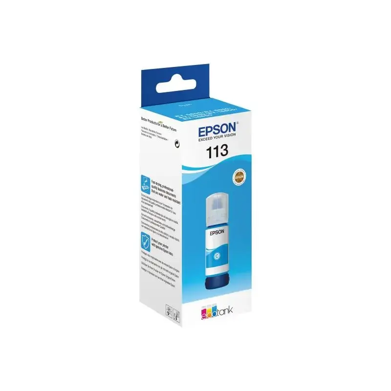 Epson Ink 113 EcoTank Pigment Cyan