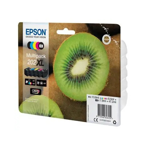 Epson C13T02G74010 Druckerpatronen Multipack 202XL Black
