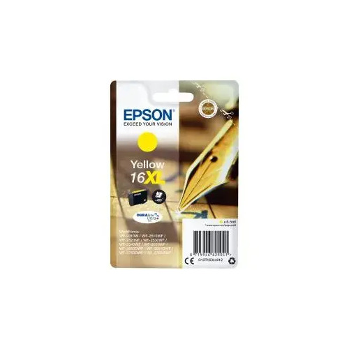 Epson 16XL Gul 450 sider Blæk