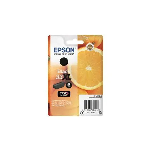 Epson 33XL Sort 530 sider Blæk