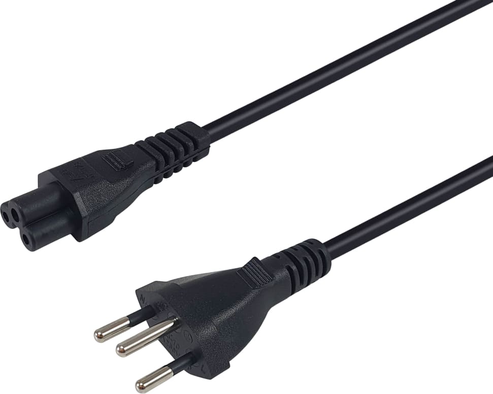 Equip 112230 elektrības kabelis Melns 1