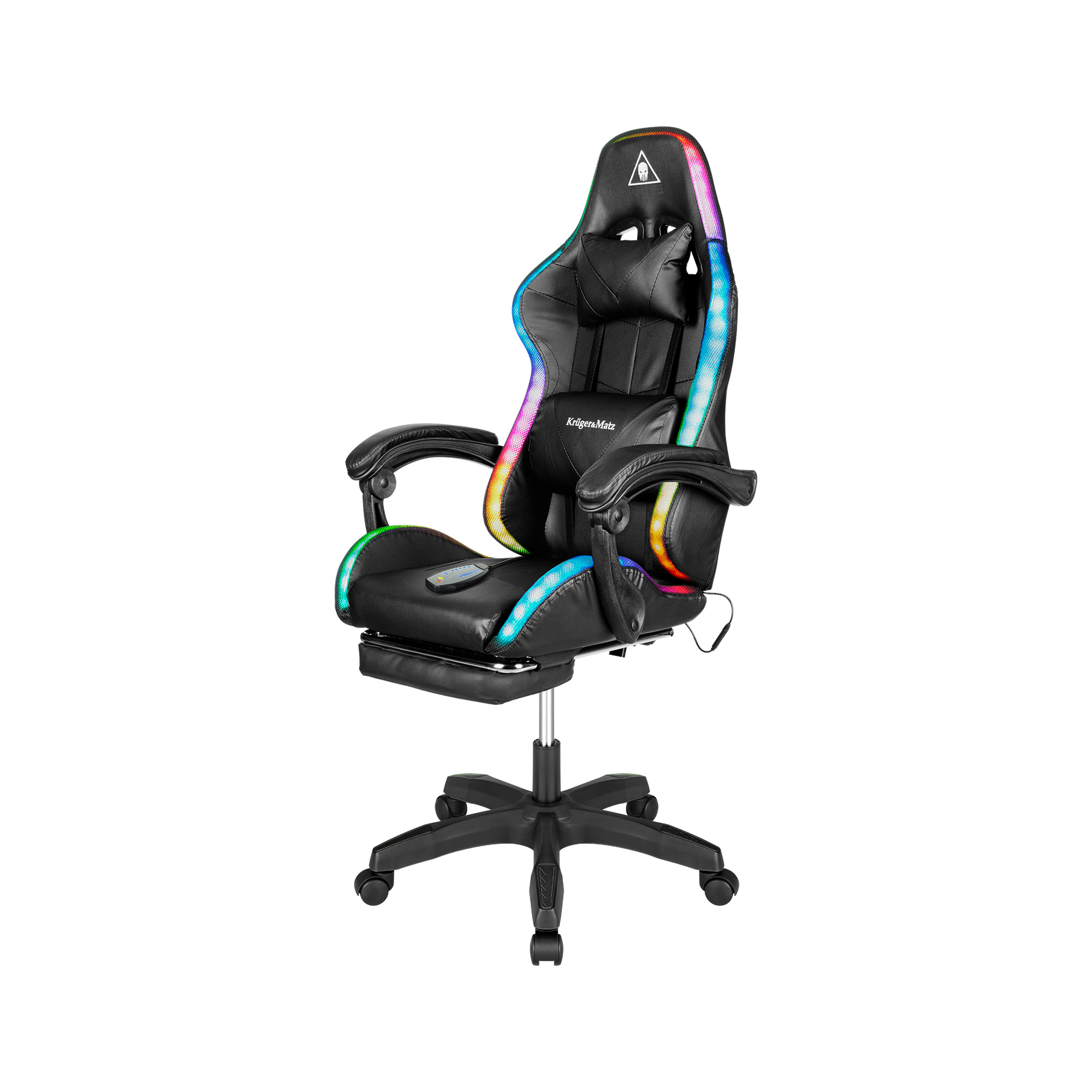 Ergonomisks spēļu krēsls ar 7 punktu