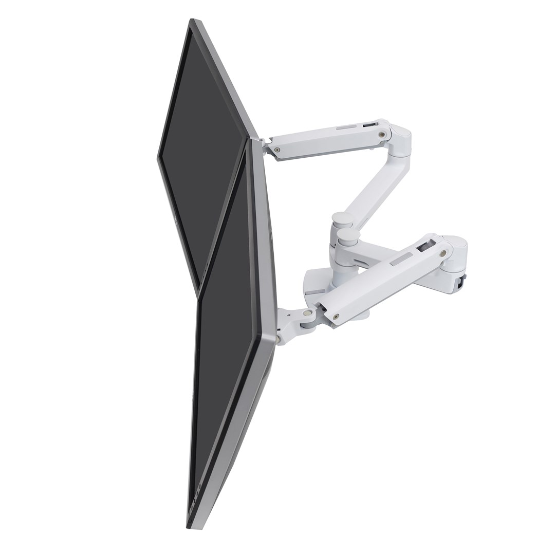 Ergotron Tischhalter LX 2-Monitore-27"-18kg -WS