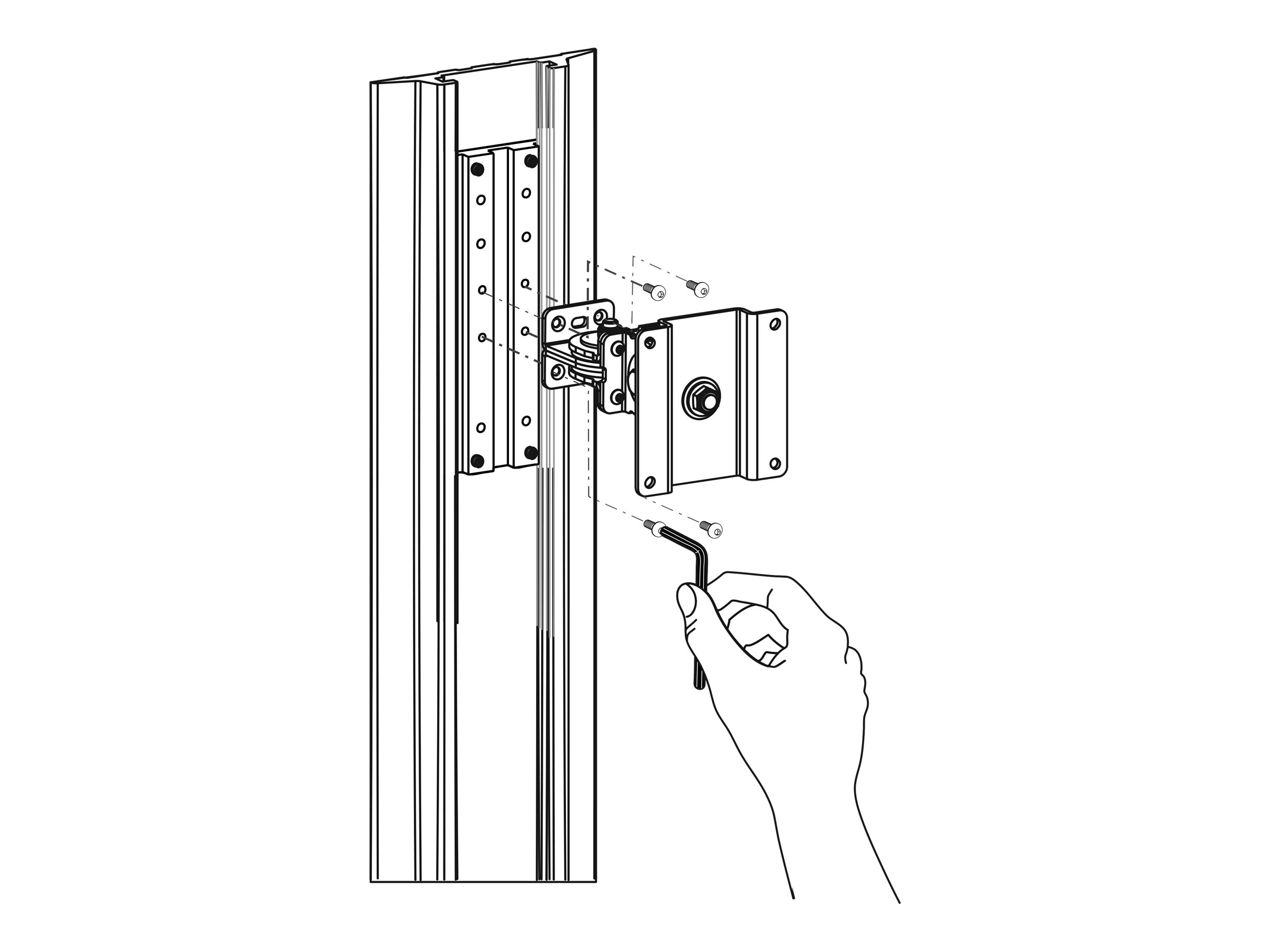 ERGOTRON Track Mount Bracket Kit |