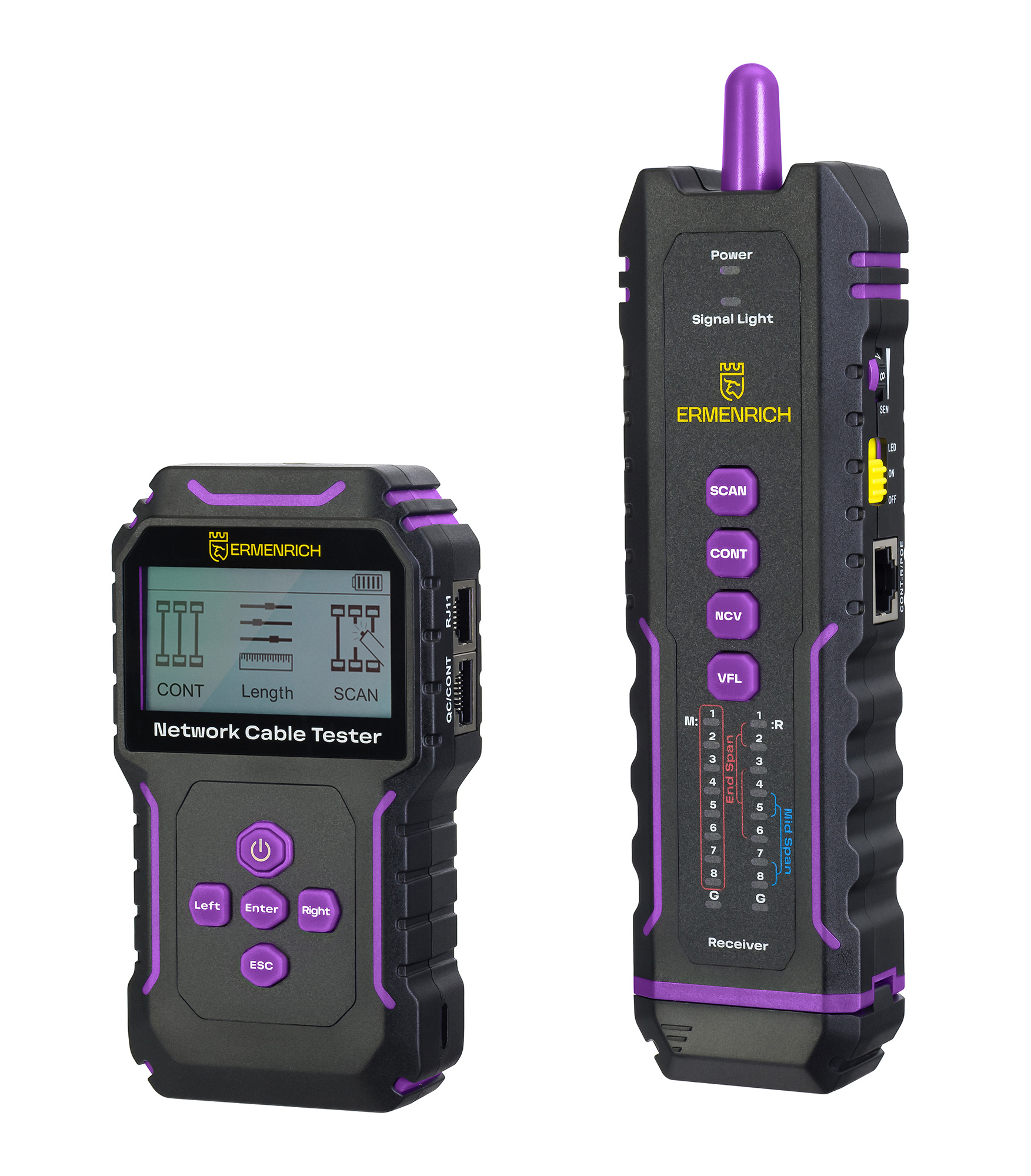 Ermenrich NetGeeks NP45 Multifunctional Cable Tester