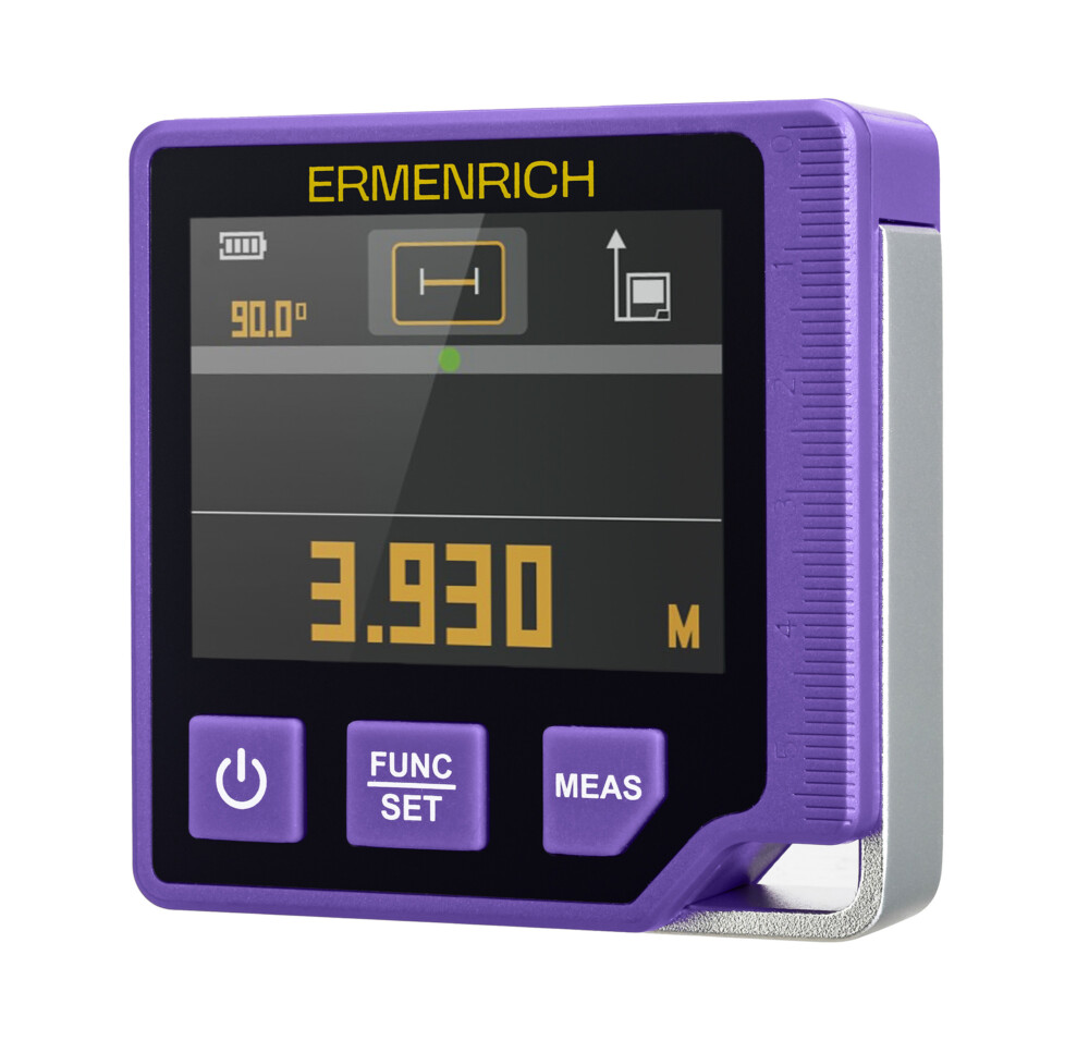 Ermenrich Verk LQ60 digitālais 3-vienā līmeņrādis