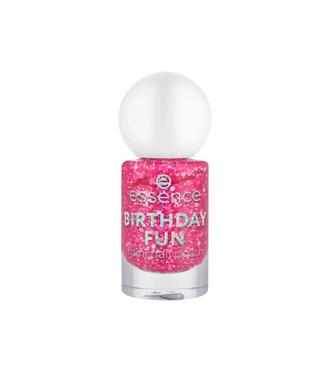 Essence, Birthday Fun, Glitter, Nail Polish