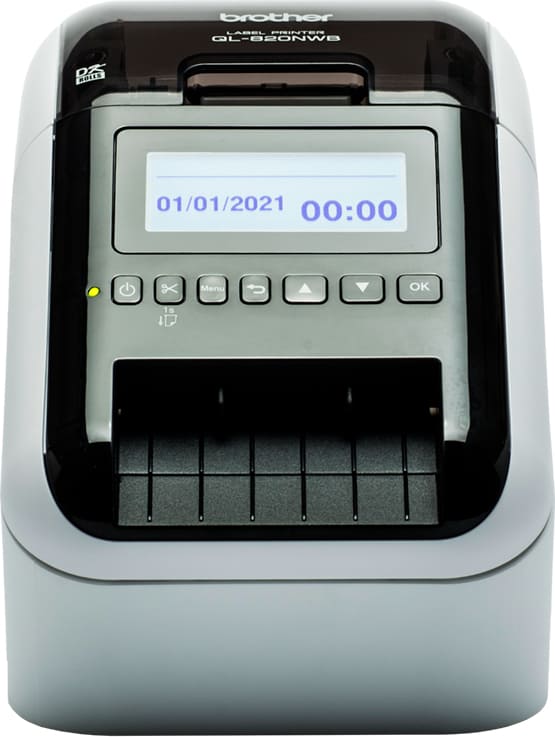 Brother QL-820NWBC etiķešu printeris Tieši temiskā