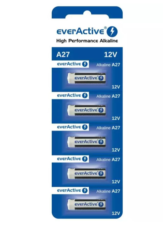 EverActive 27A5BL Baterijas 27a / 12V