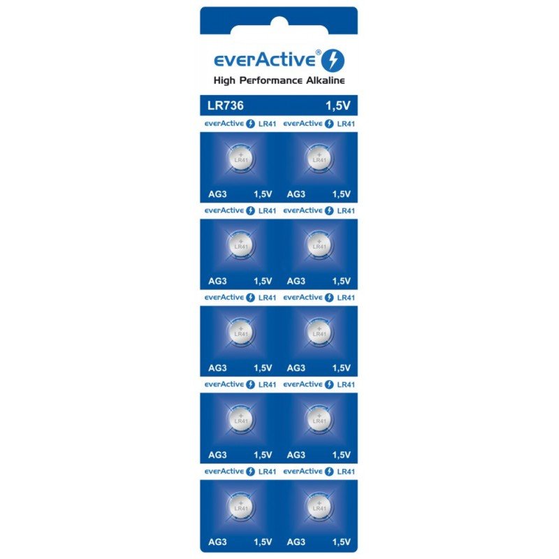 EverActive Alkaline LR736 AG3 / LR41