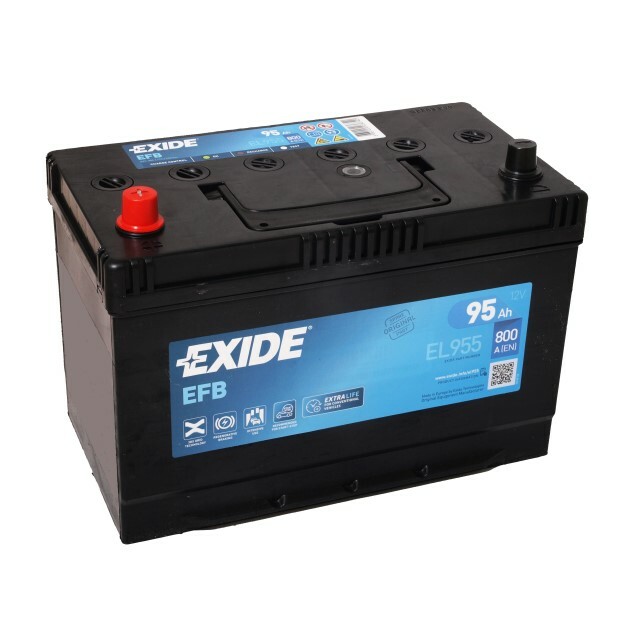 EXIDE EFB EL955 12V 95Ah 800A(EN)