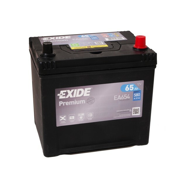 EXIDE PREMIUM EA654 12V 65Ah 580