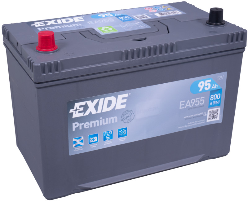 EXIDE PREMIUM EA955 12V 95Ah JIS