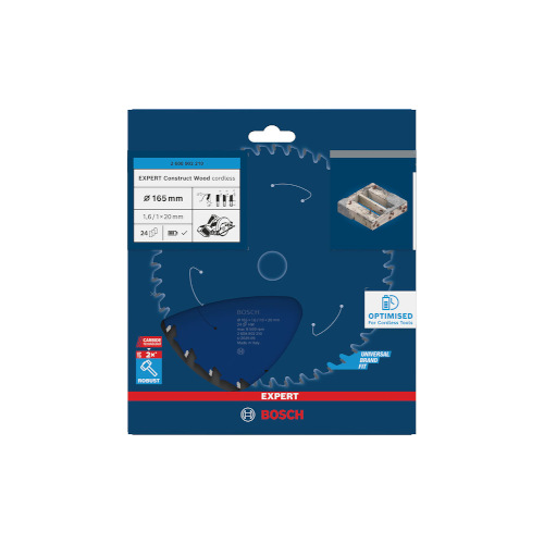BOSCH Expert Construct. Wood 165x20x1.6/1