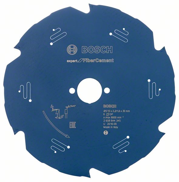 BOSCH Expert for Fiber Cement 210