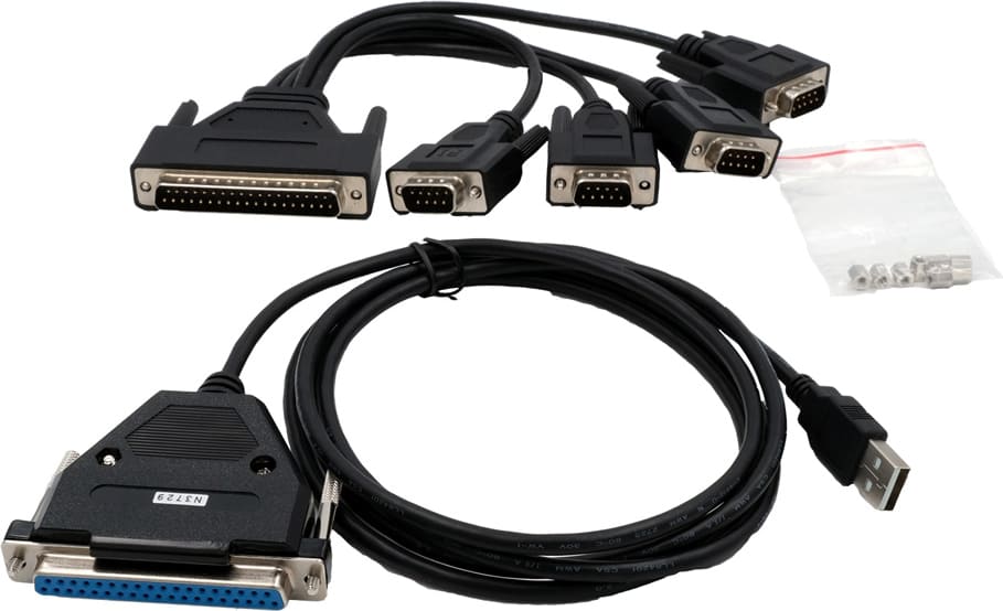 Exsys EX-1324-37P USB 2.0 zu