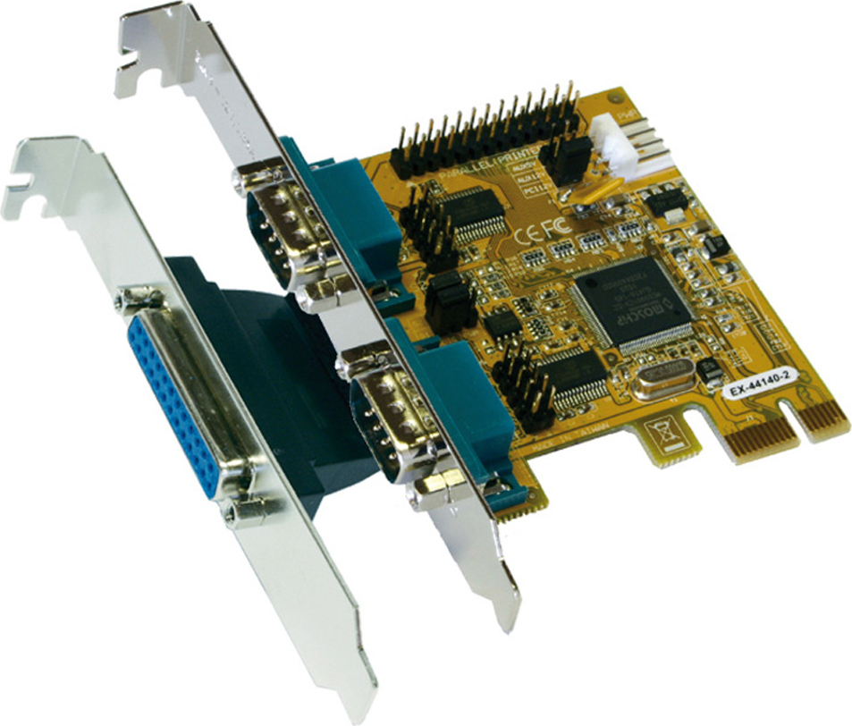 Exsys EX-44140-2 PCI Express x1 Karte
