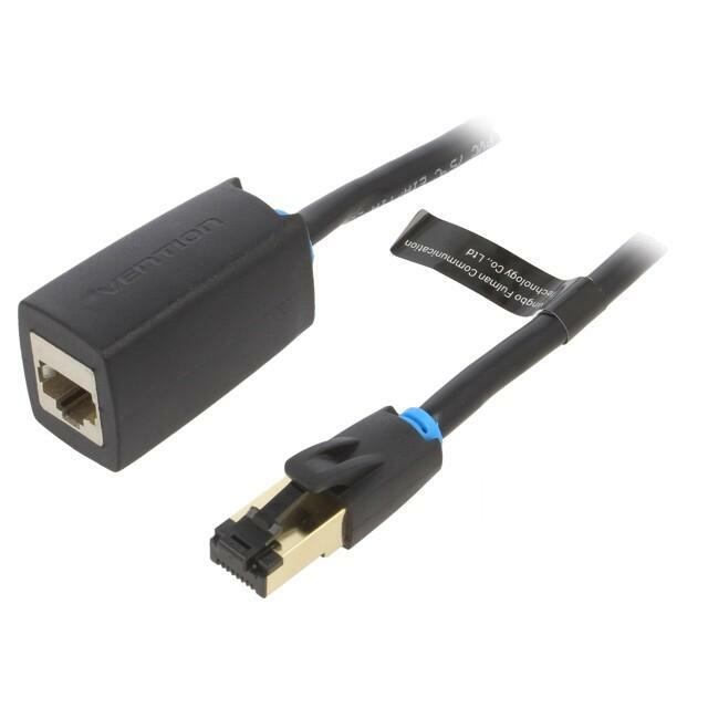 VENTION Extender Ethernet; F/FTP; Cat 8