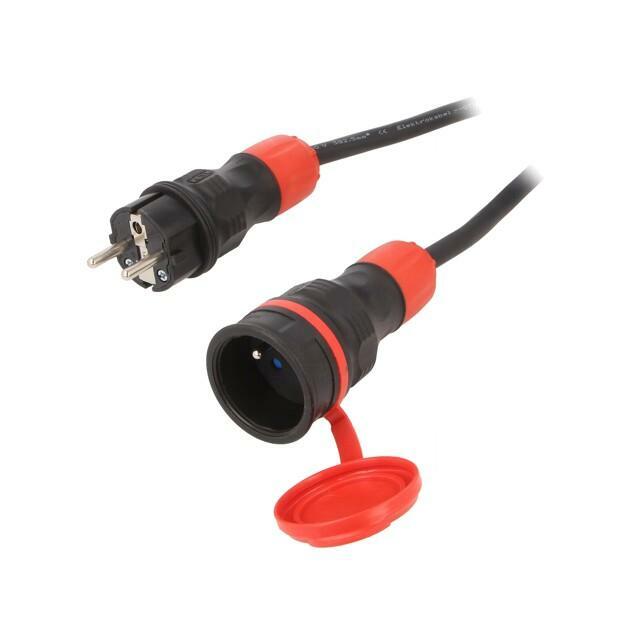 KEL Extension lead; H05RR-F; 3G1.5mm2